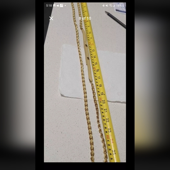 AUTHENTIC PRADA Chain Strap "ONLY" for saffiano wallets - Picture 15 of 16